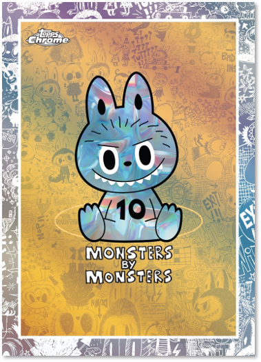 Topps Labubu Chrome 10th Anniversary 2025
