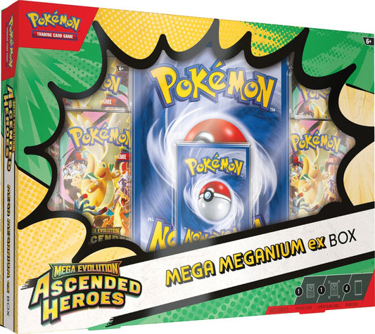 Pokemon TCG: Mega Evolution - Ascended Heroes Mega Meganium ex Box