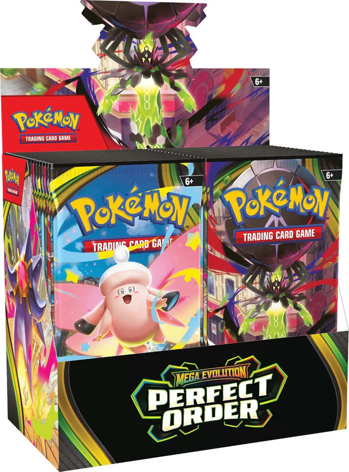 PREORDER: Pokemon TCG: Mega Evolution -  Perfect Order Booster Box