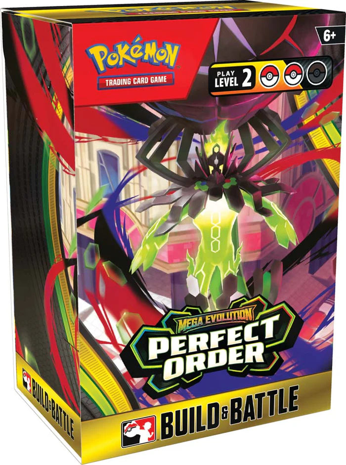 PREORDER: Pokemon TCG: Mega Evolution -  Perfect Order Build & Battle Box