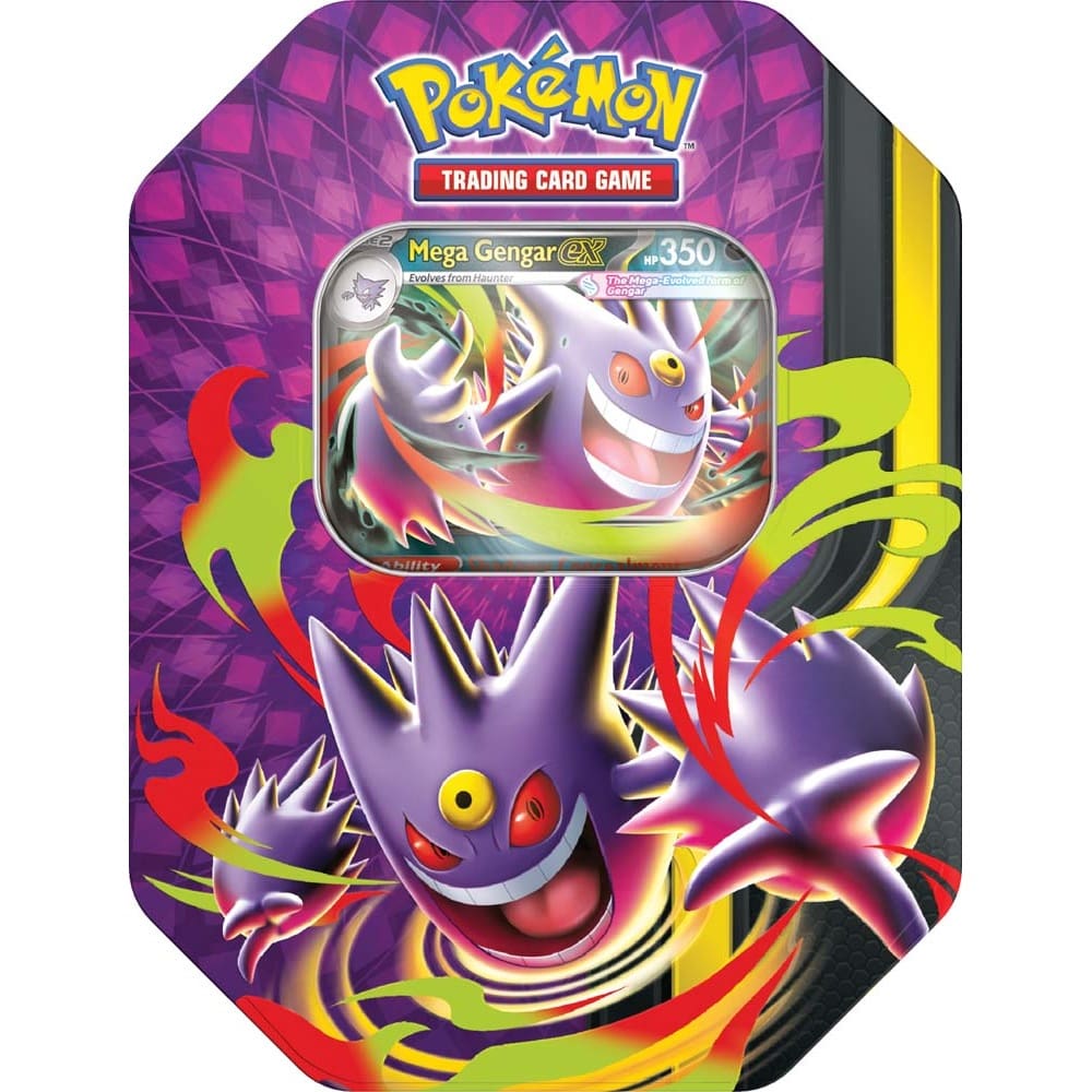 Pokemon TCG: Mega Moonlight Tin - Mega Gengar