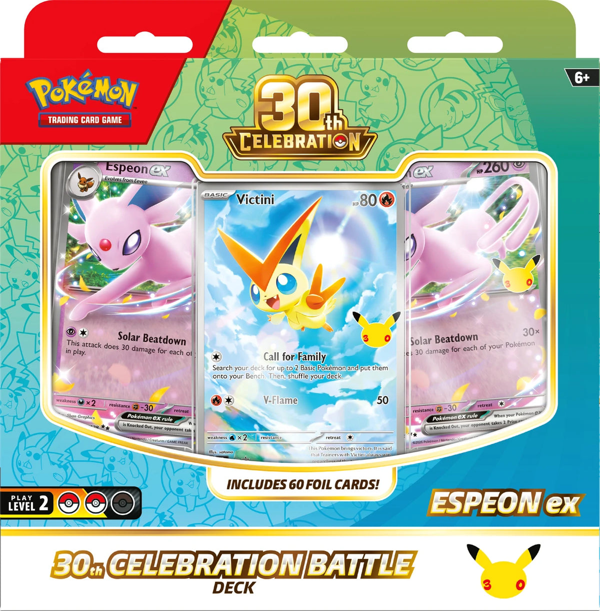 Pokemon TCG: 30th Celebration Battle Deck - Espeon