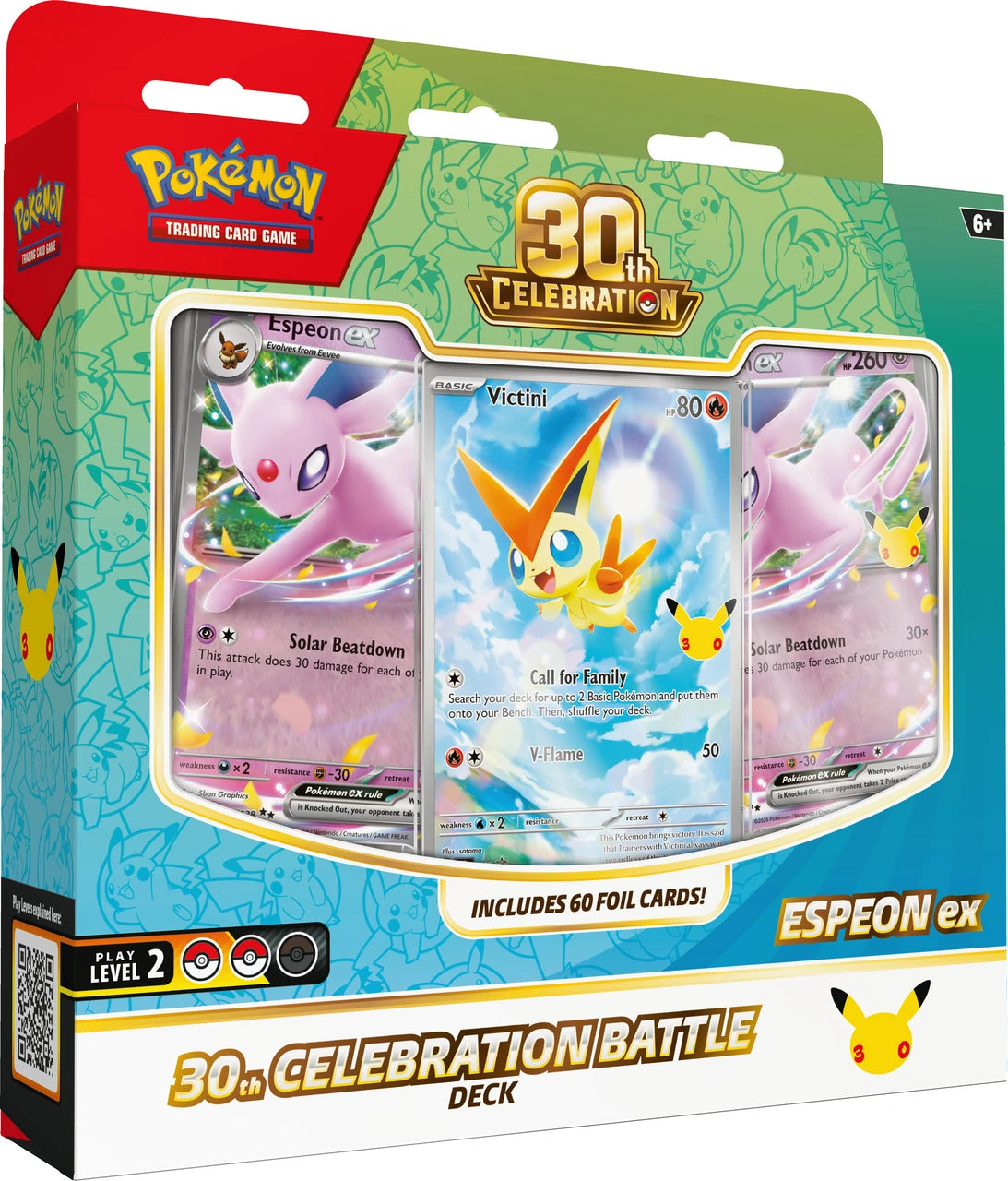 Pokemon TCG: 30th Celebration Battle Deck - Espeon
