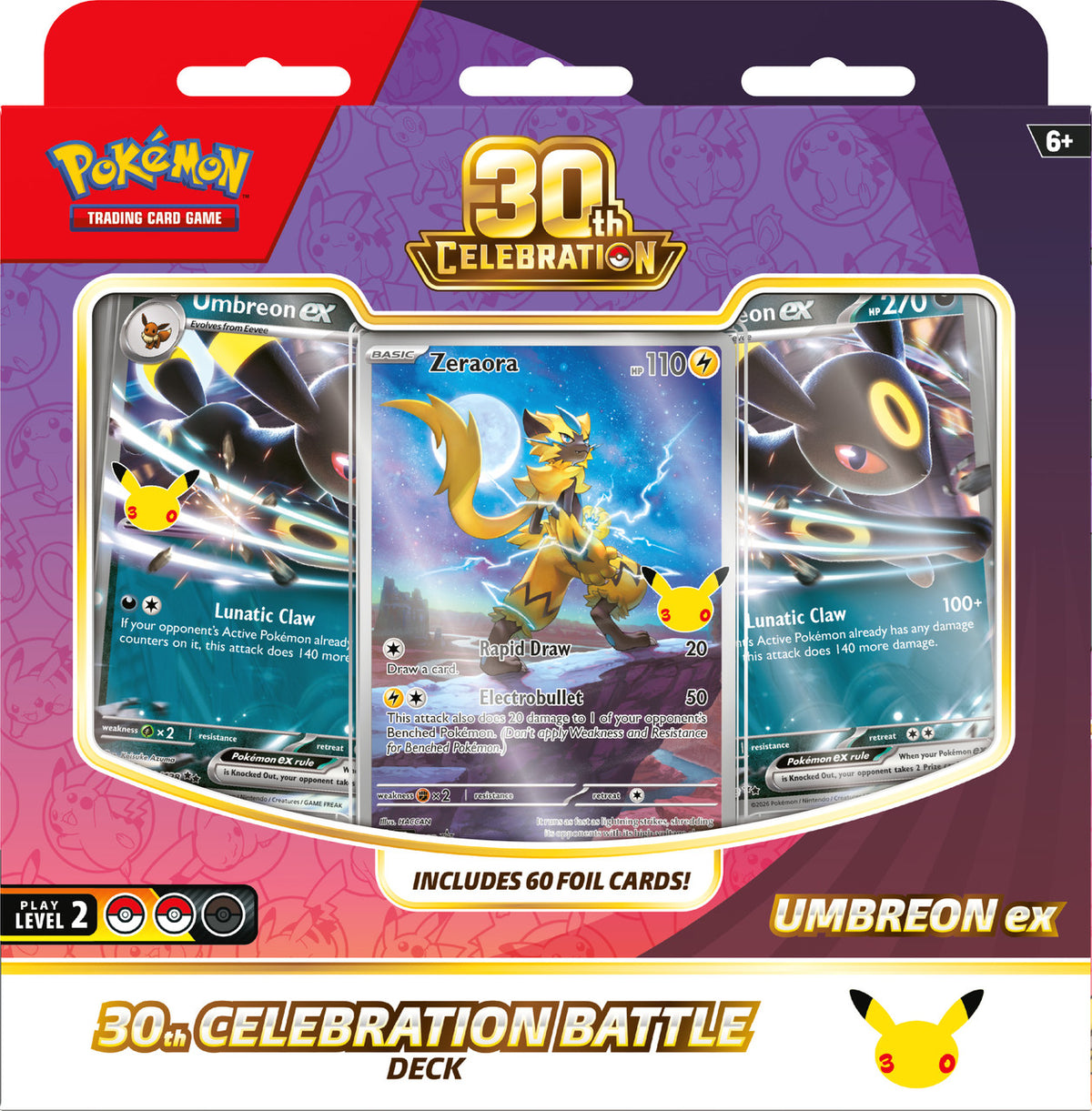 Pokemon TCG: 30th Celebration Battle Deck - Umbreon