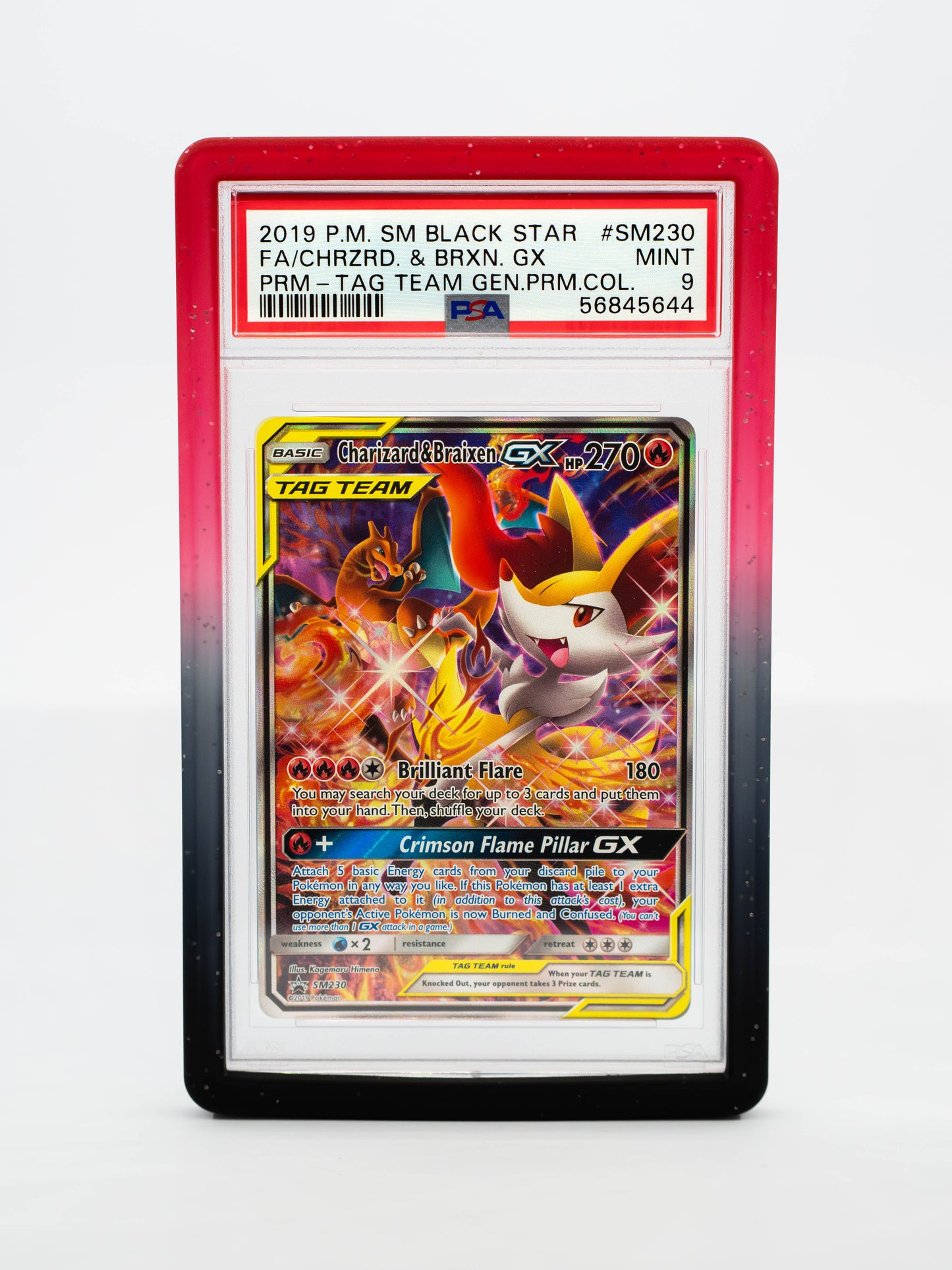 Guardian Bumper | Gradient Series - PSA Style - Crimson Moon