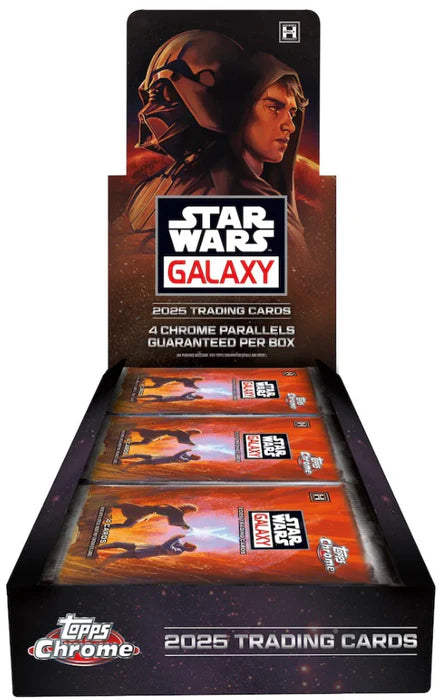 2025 Topps Star Wars Chrome Galaxy Hobby Box