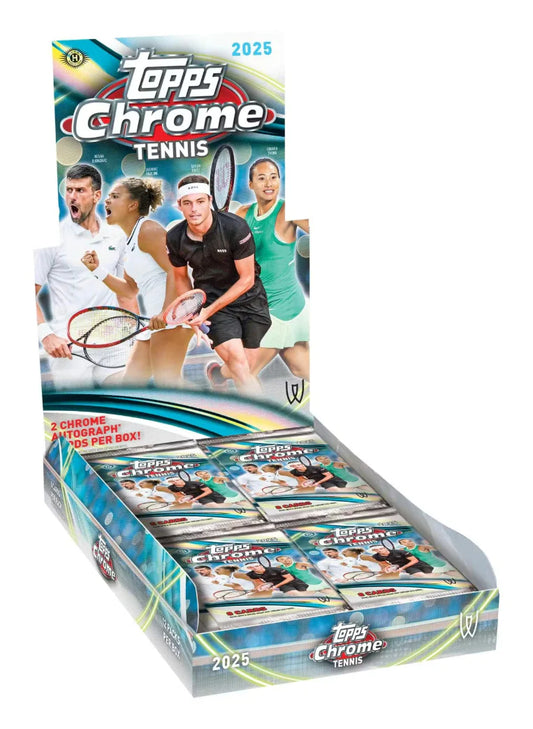 2025 Topps Chrome Tennis Hobby Box