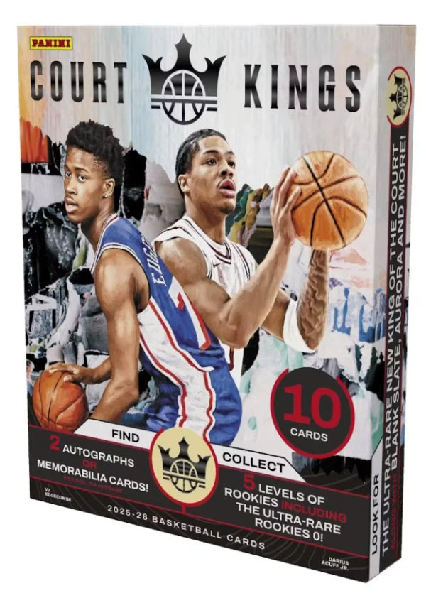 2025-26 Panini Court Kings Basketball Hobby Box
