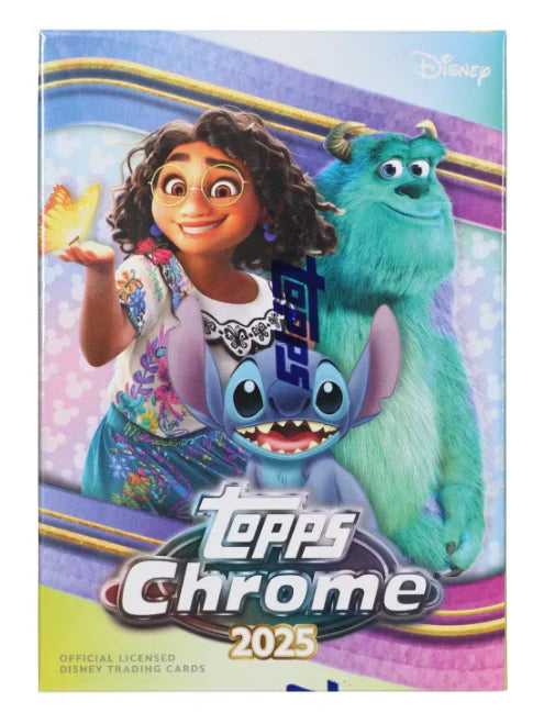 2025 Topps Chrome Disney Value Box
