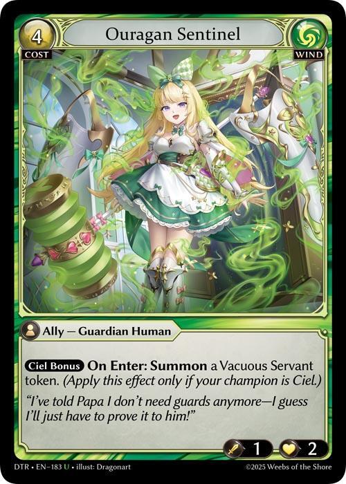 Ouragan Sentinel 183 Uncommon Distorted Reflections NM