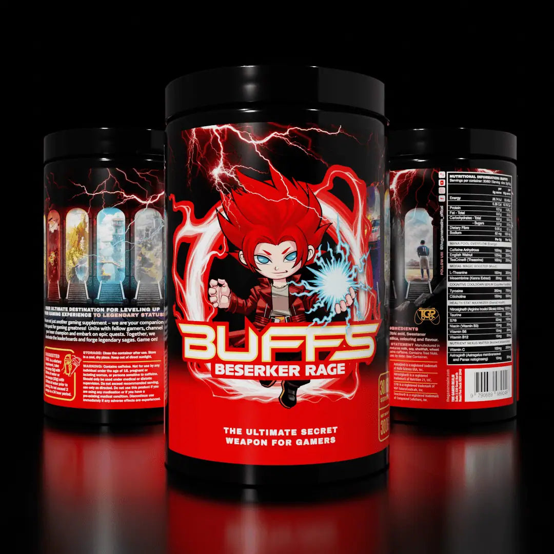 Buffs Gaming Energy – Berserker Rage
