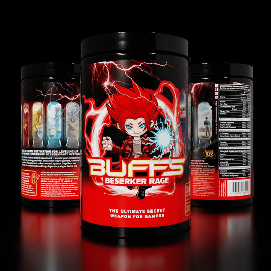 Buffs Gaming Energy – Berserker Rage
