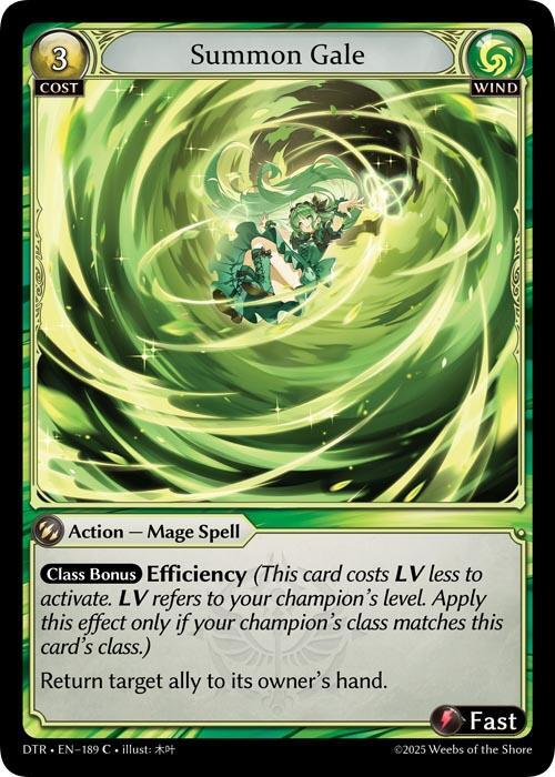 Summon Gale 189 Common Distorted Reflections NM