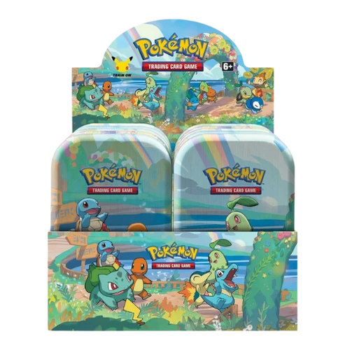 Pokemon TCG:  25th Anniversary Mini Tin Display