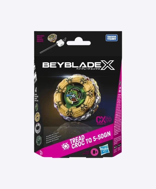 Beyblade X: Tread Croc TQ 5-50GN CX Infinity Starter Pack