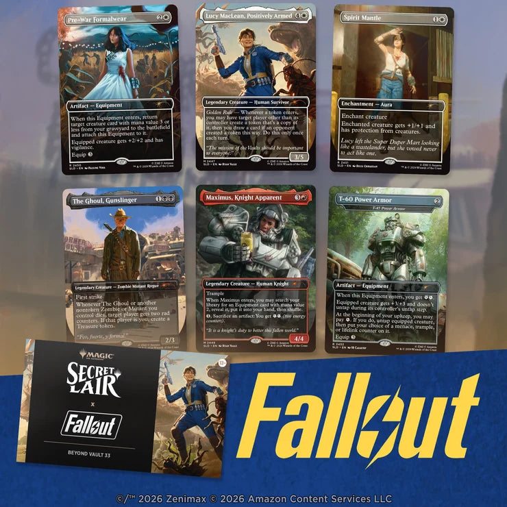 Magic: The Gathering | Secret Lair x Fallout: Beyond Vault 33