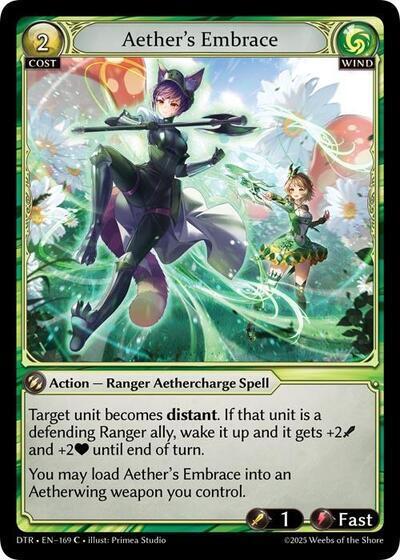 Aether's Embrace 169 Common Distorted Reflections NM