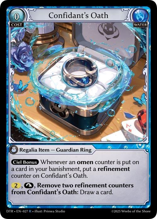 Confidant's Oath 027 Rare Distorted Reflections NM