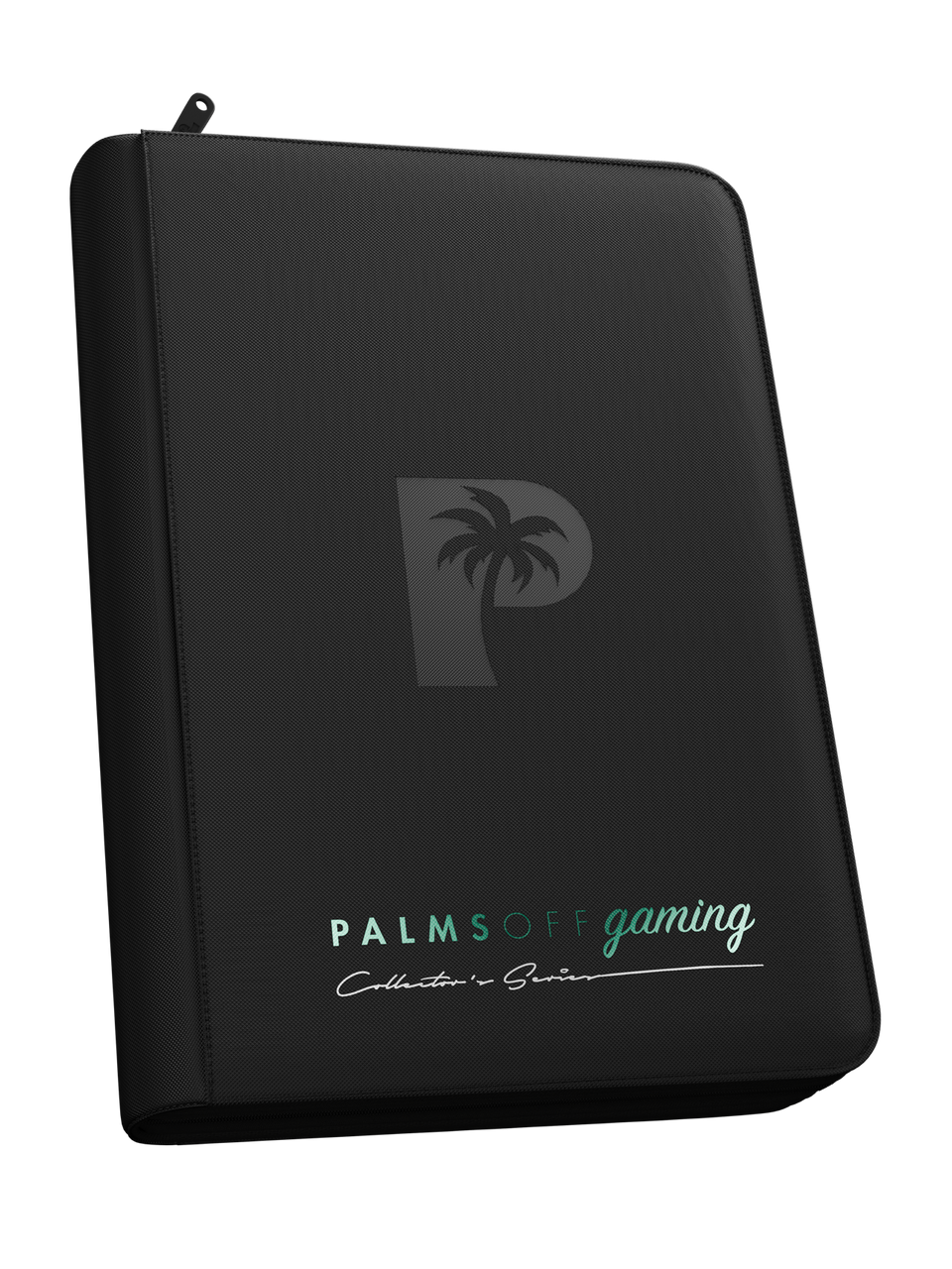 Palms Off Gaming | Collector's Series 4 Pocket Zip Binder - Black