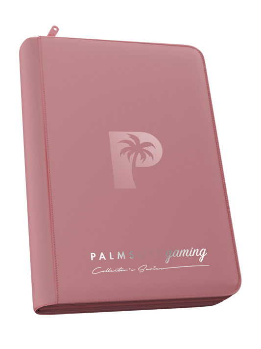 Palms Off Gaming | Collector's Series 4 Pocket Zip Binder - Pink