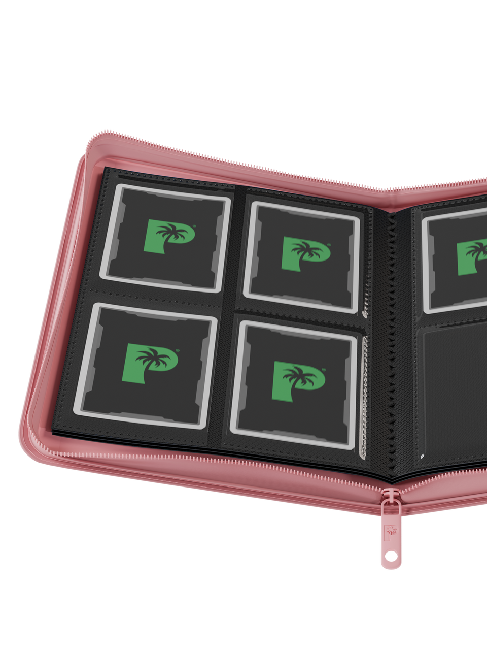 Palms Off Gaming | Collector's Series 4 Pocket Zip Binder - Pink