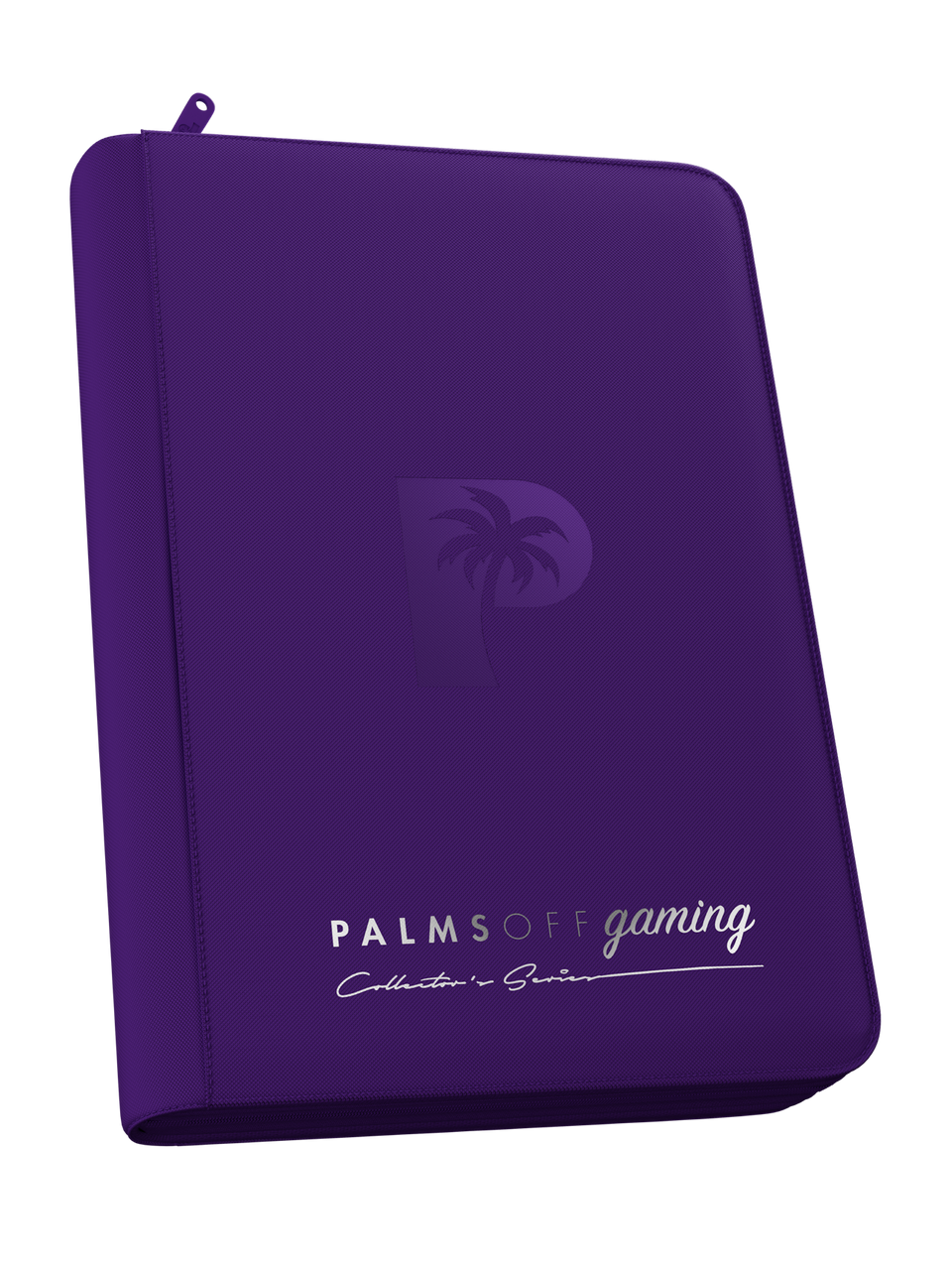 Palms Off Gaming | Collector's Series 4 Pocket Zip Binder - Purple