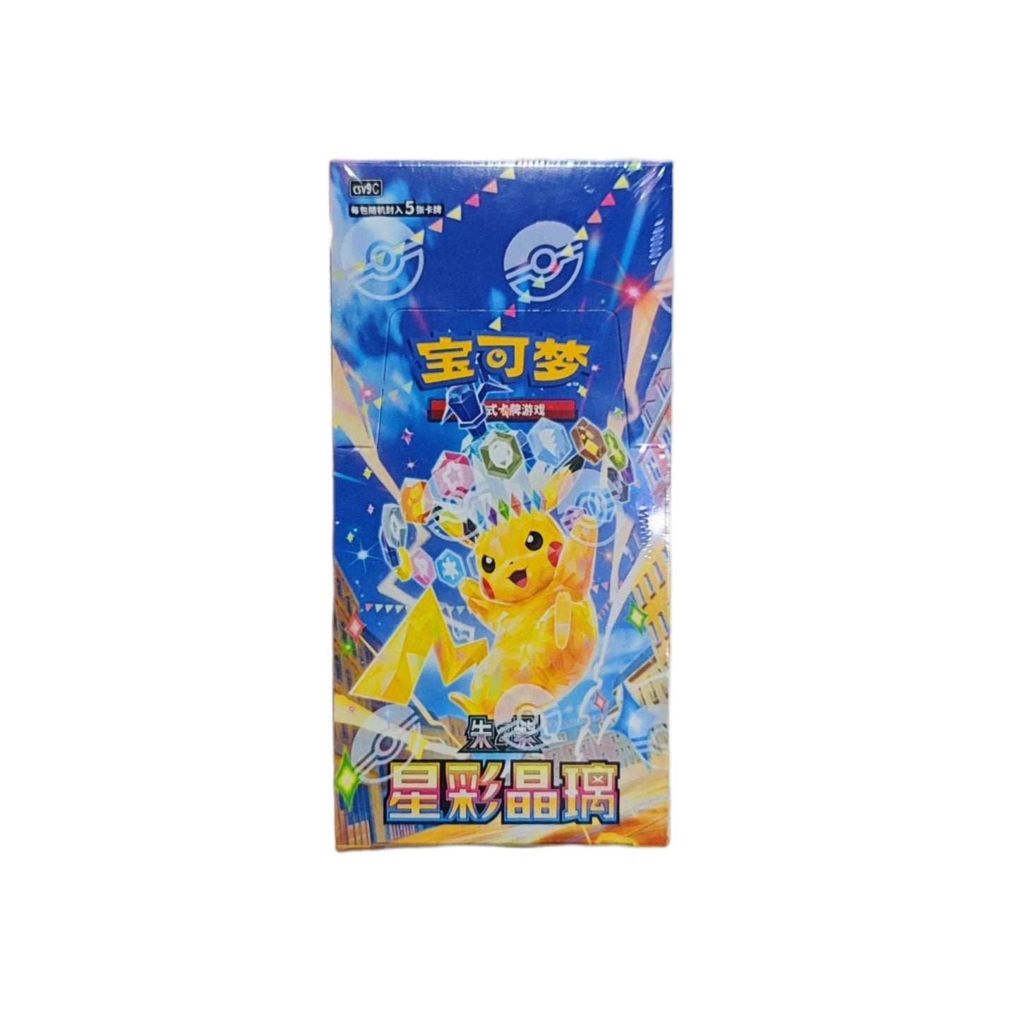 [Chinese] Stellar Crystal (Surging Sparks) CSV9C Pokemon TCG Slim Booster Box