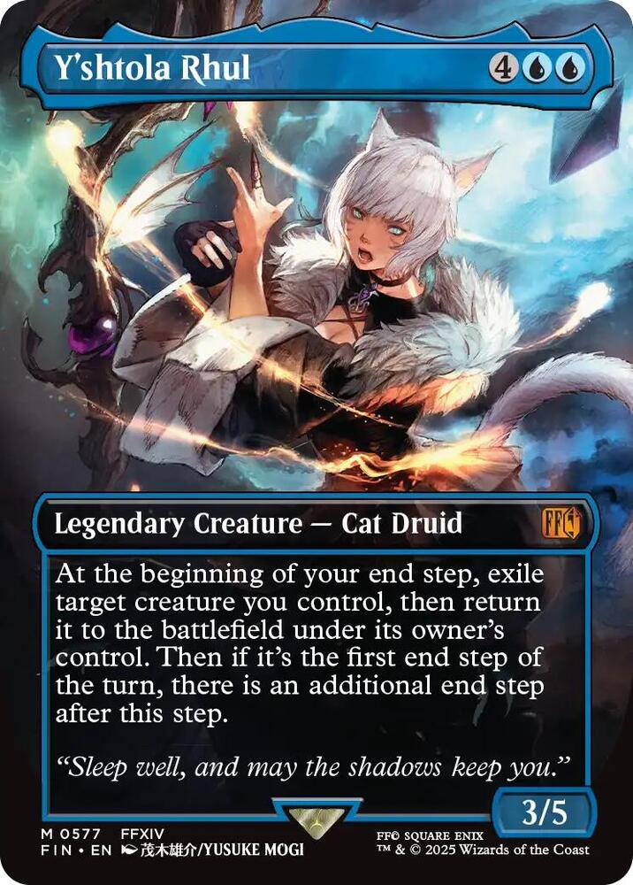 Y'shtola Rhul (Borderless) 577 Mythic FINAL FANTASY NM/M