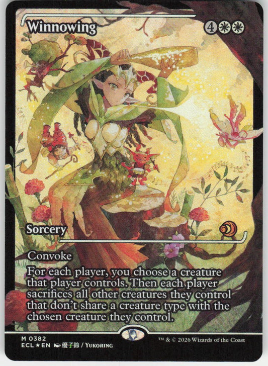 Winnowing (Showcase Foil) M Lorwyn Eclipsed 382 NM