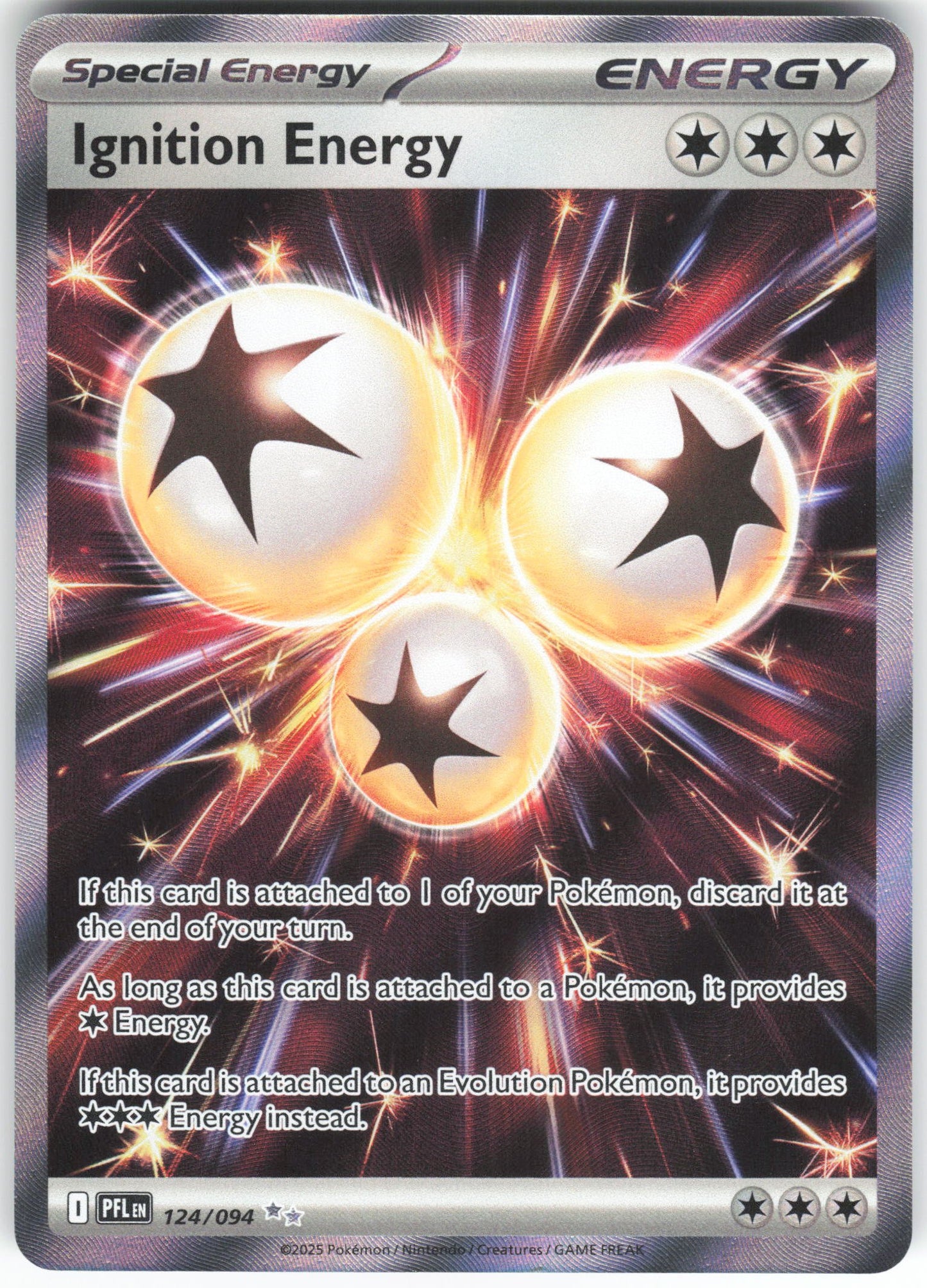 Ignition Energy Ultra Rare ME02: Phantasmal Flames 124/094 NM