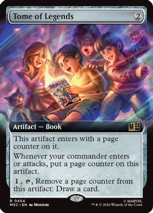 Tome of Legends (Extended Art) 454 Rare Commander: Marvel Super Heroes NM/M