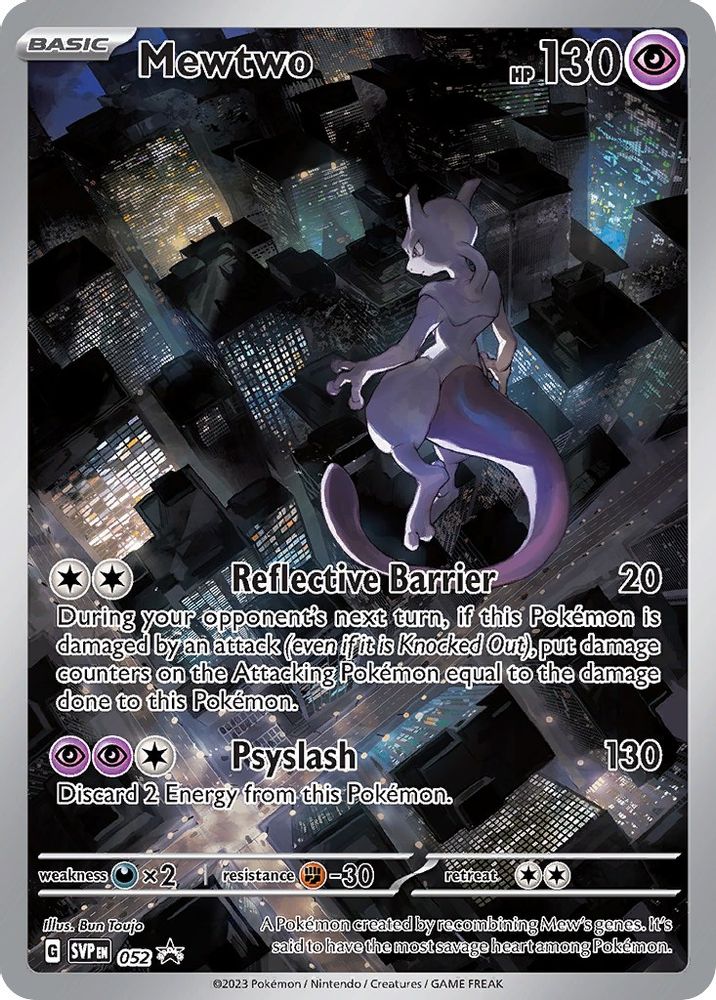 Mewtwo (Sealed) 052 Promo Scarlet & Violet Promo Holo NM/M