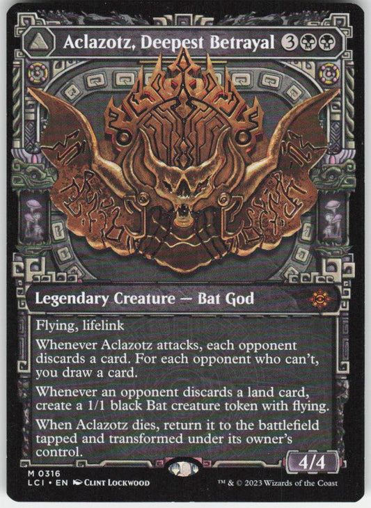 Aclazotz, Deepest Betrayal (Showcase) M The Lost Caverns of Ixalan 316 NM
