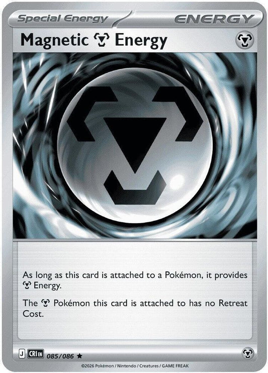 Magnetic M Energy 085/086 Rare Chaos Rising Holo NM/M