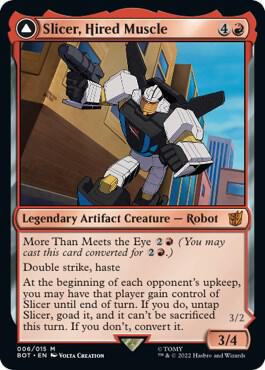 Slicer, Hired Muscle 6 Mythic Universes Beyond: Transformers NM/M