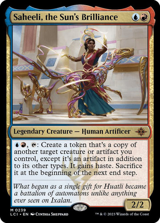 Saheeli, the Sun's Brilliance 239 Mythic The Lost Caverns of Ixalan NM/M
