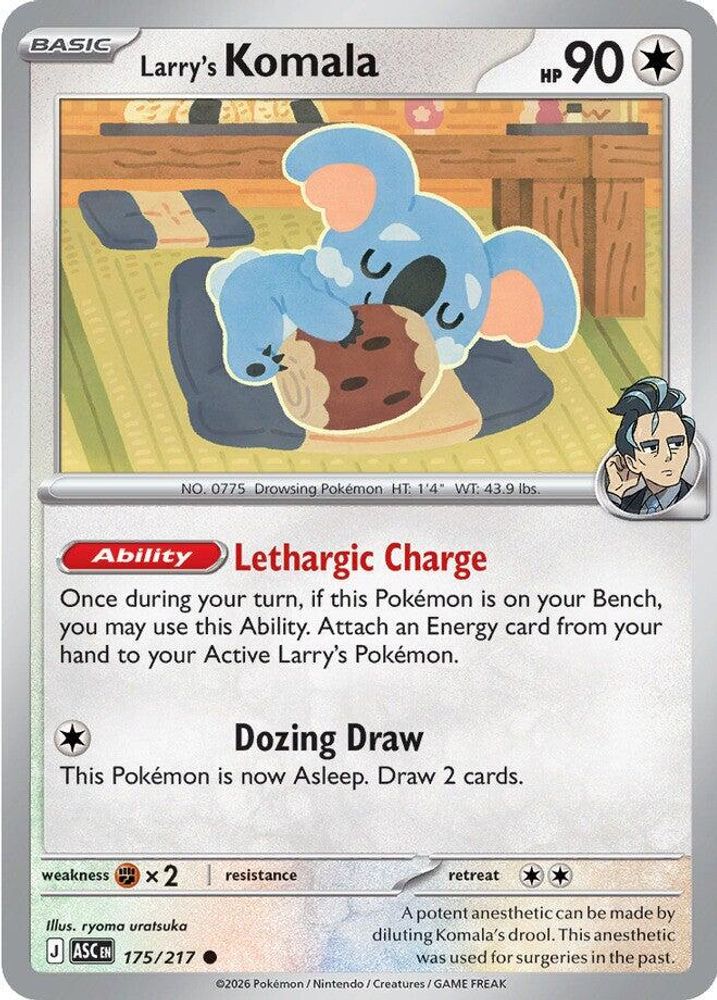 Larry's Komala 175/217 Common Ascended Heroes NM/M