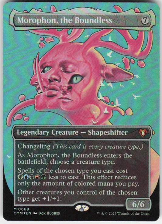 Morophon, the Boundless (Borderless) M Commander Masters 669 NM
