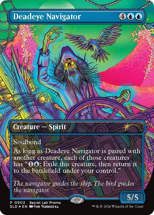 Deadeye Navigator (Rainbow Foil) 902 Promo Secret Lair Drop Series Holo NM/M