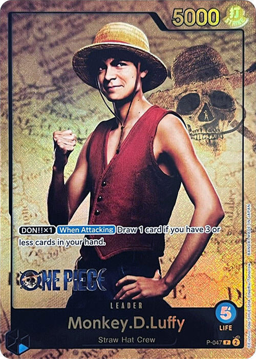 Monkey.D.Luffy (047) (Premium Card Collection -Live Action Edition-) P-047 One Piece Promotion Cards NM/M