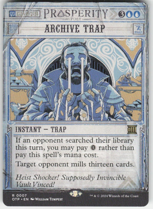 Archive Trap R Outlaws of Thunder Junction: Breaking News 7 NM
