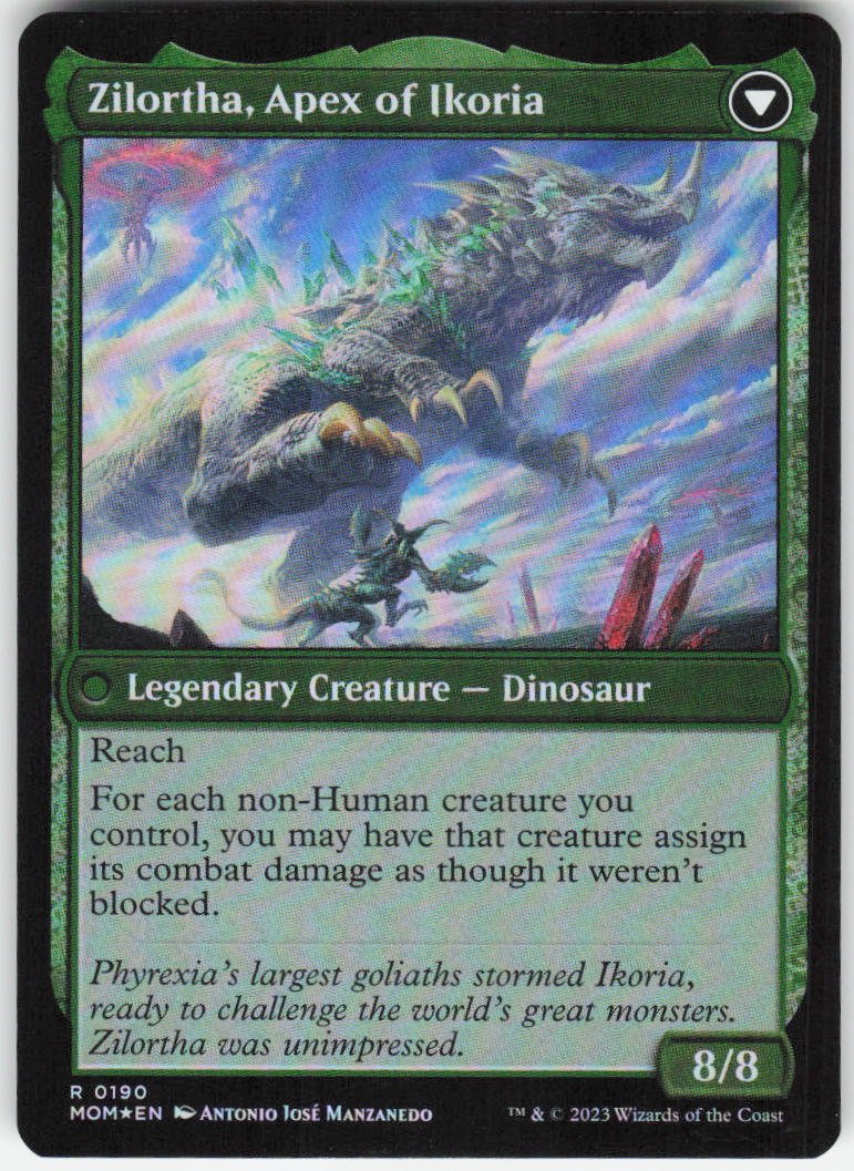 Invasion of Ikoria R March of the Machine 190 NM (Back)