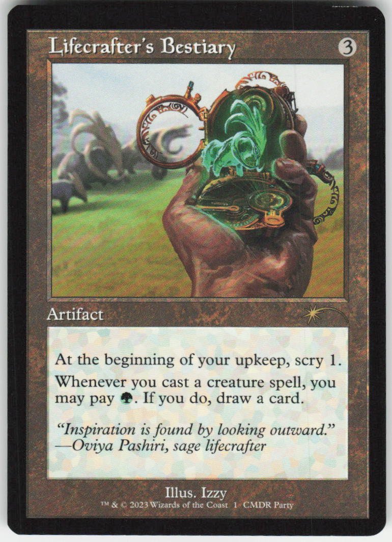 Lifecrafter's Bestiary (Retro Frame) R WPN & Gateway Promos 1 NM