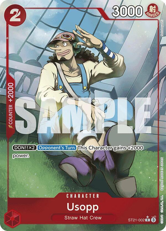 Usopp (Parallel) ST21-002 Common Starter Deck EX: Gear 5 NM/M