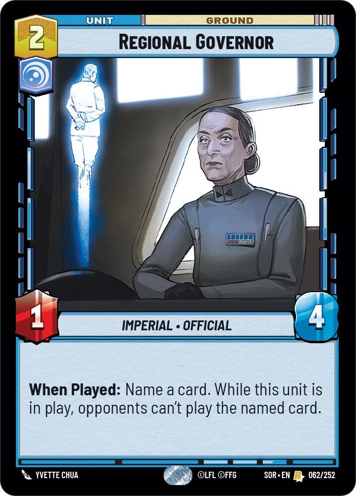 Regional Governor 062/252 Rare Spark of Rebellion NM/M
