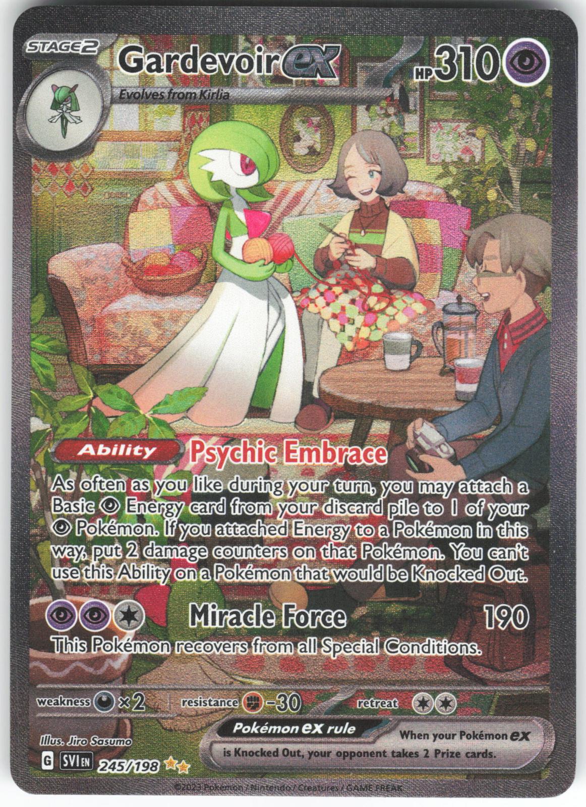Gardevoir ex (oc) 245/198 Special Illustration Rare Scarlet & Violet NM/M