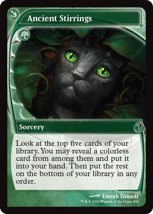 Ancient Stirrings (Future Sight) 202 Common Mystery Booster 2 NM/M
