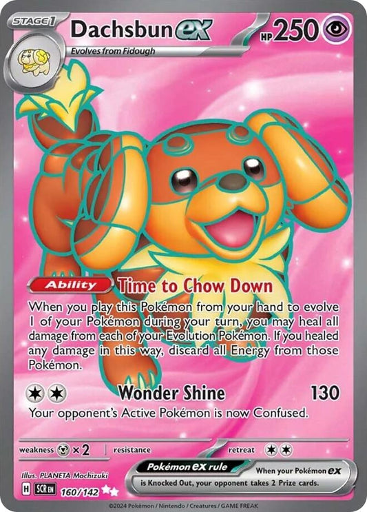 Dachsbun ex 160/142 Ultra Rare Stellar Crown NM/M