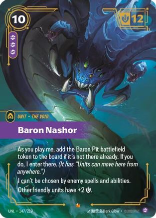 Baron Nashor 147/219 Epic Unleashed NM/M