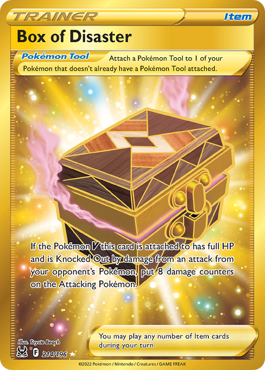 Box of Disaster 214/196 Secret Rare Lost Origin NM/M
